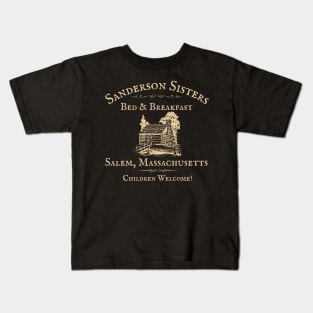 The Sanderson Sisters Bed and Breakfast Kids T-Shirt